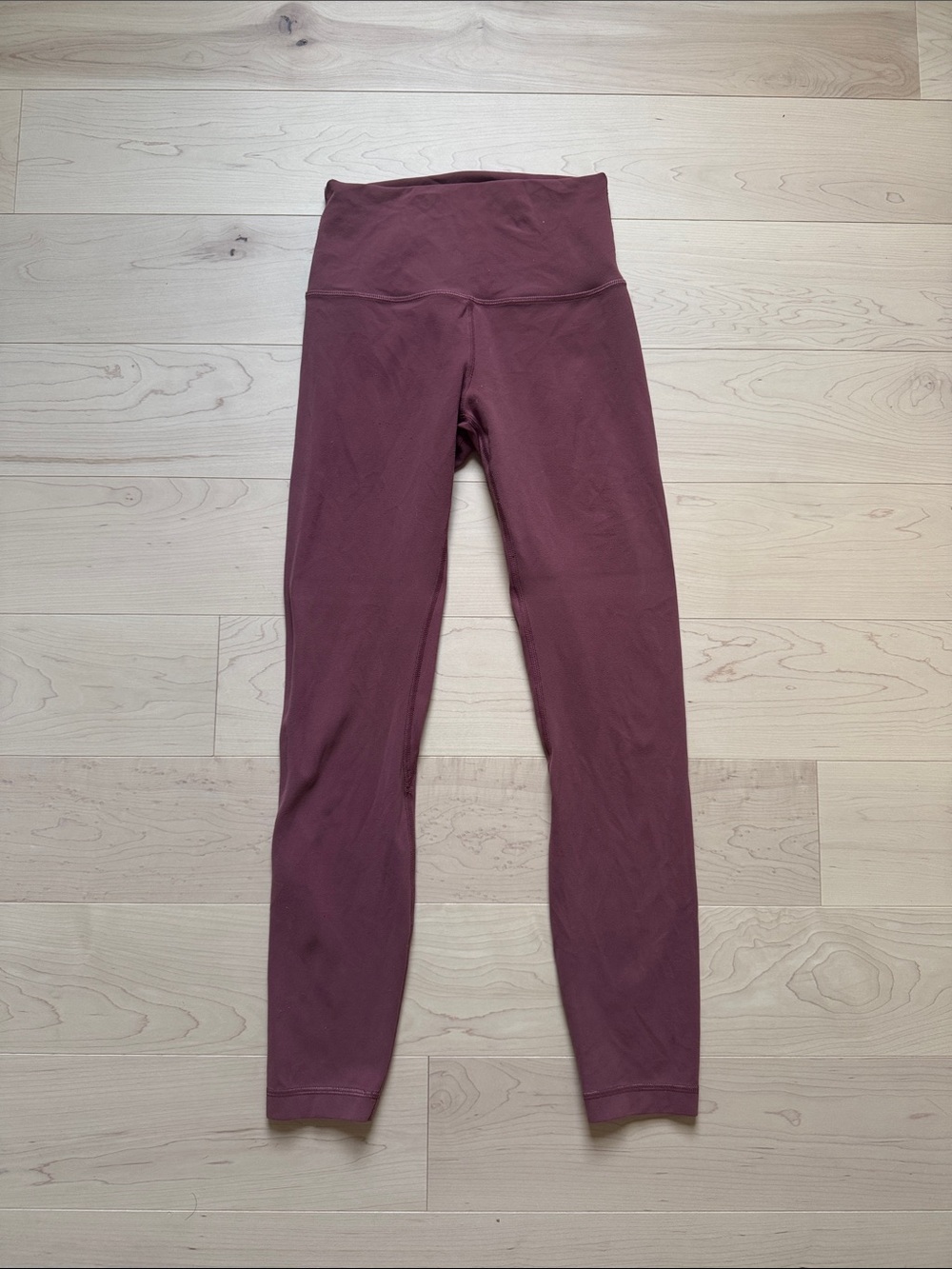 High-Waist Active Leggings - Mauve